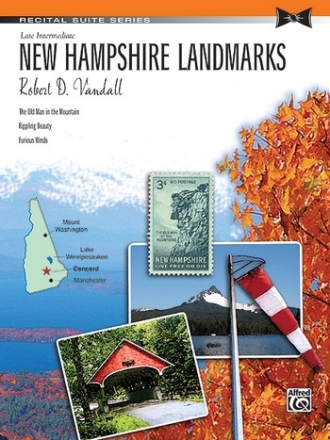 Vandall, Robert D New Hampshire Landmarks (piano)  Piano Albums