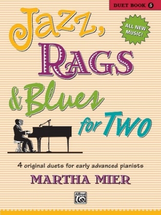 Jazz, Rags and Blues for two Duet Book vol.5 for piano 4 hands score