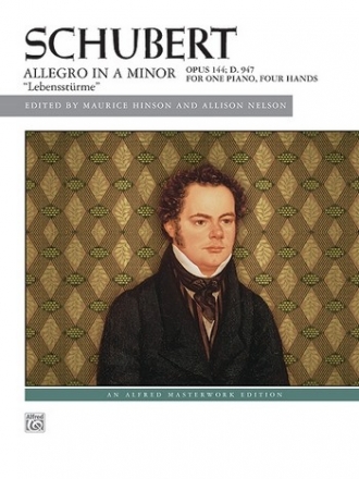 Allegro a minor op.144 D947 for piano four hands