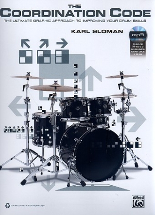 The Coordination Code (+mp3-CD) for drum set