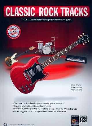 Classic Rock Tracks (+MP3-CD): for guitar