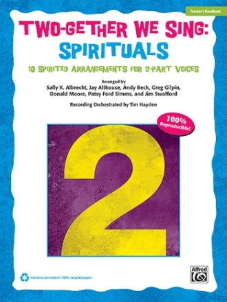 Various Two-gether We Sing: Spirituals Tchr Hbk  Classroom Materials
