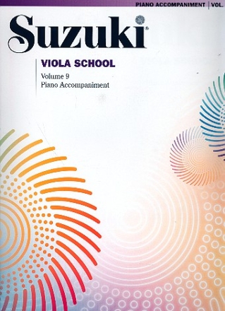 Suzuki Viola School vol.9 piano accompaniment,  revised edition 2013