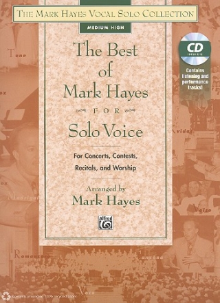 The Best of Mark Hayes (+CD) for medium high voice and piano
