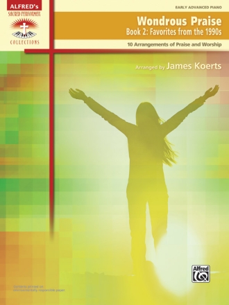 ALF39285 Wondrous Praise vol.2 - Favorites from the 1990s: for piano