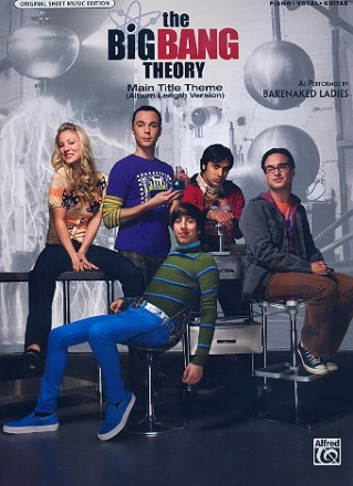 Big Bang Theory (Main Title Theme): for piano/vocal/guitar