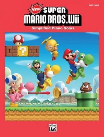 Super Mario Bros. Series Wii: for easy piano