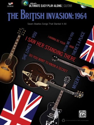 The british Invasion - 1964 (+DVD-ROM): songbook vocal/guitar/tab