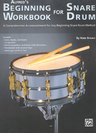 Beginning Workbook (+CD) for snare drum
