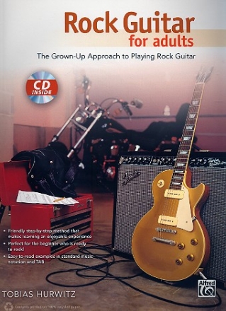 Rock Guitar for Adults (+CD) for guitar/tab