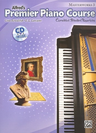 Premier Piano Course - Masterworks vol.3 (+CD) for piano