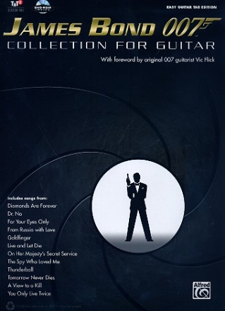 James Bond 007 (+DVD-ROM): for easy guitar/tab