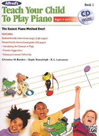 Teach your Child to play Piano vol.1 (+CD)