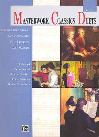 Masterwork classic Duets Level 1 for piano 4 hands score