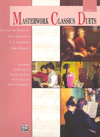 Masterwork classic Duets Level 2 for piano 4 hands score
