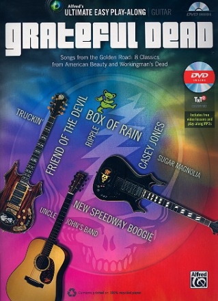 Grateful Dead (+DVD) songbook vocal/guitar/tab