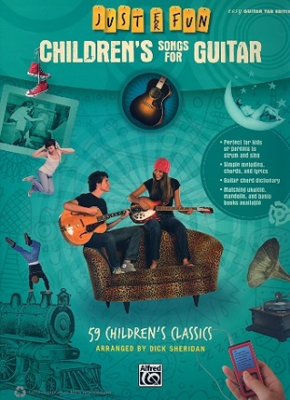 Just for Fun -  Children's Songs: for guitar/tab (with text)