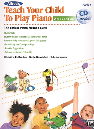 Teach your Child to play Piano vol.2 (+CD)