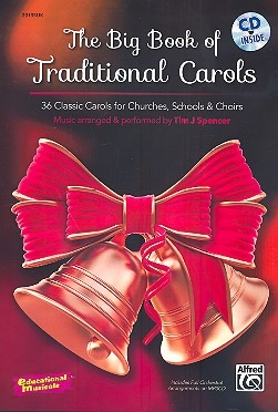 The Big Book of traditional Carols  MP3-CD with full orchestral arrangments and booklet with lyrics