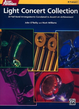 Light Concert Collection for concert band trumpet 1