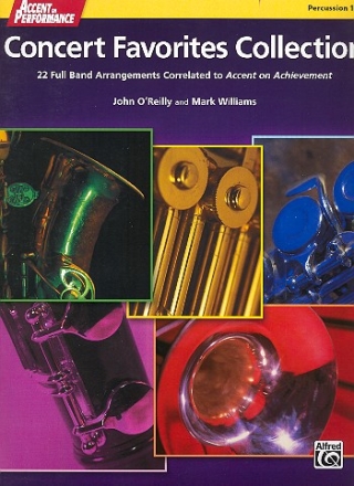 Concert Favorites Collection for concert band percussion 1