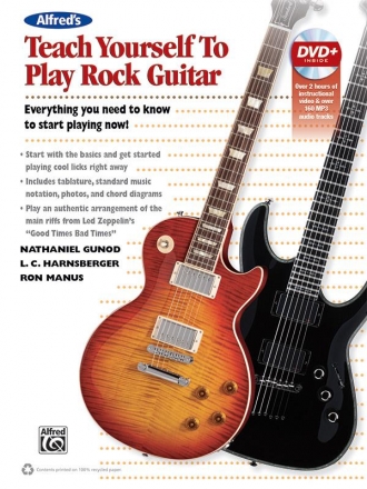 Manus/Manus Alfred'S Teach Yourself To Play Rock Guitar Guitar Instruction