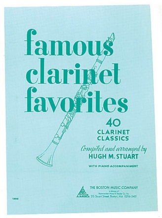 HL14010966  Famous Clarinet Favorites for clarinet and piano