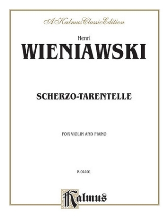 Scherzo-Tarentelle op.16 for violin and piano