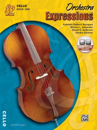EMCO1004CD  Orchestra Expressions, Book one - Student Editio (+CD) for cello