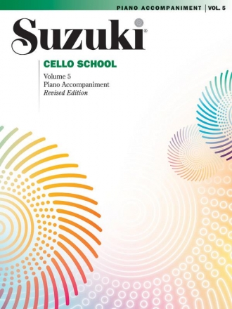 Suzuki Cello School vol.5 piano accompaniment revised edition