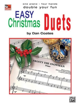 Double Your Fun: Easy Christmas Duets  for 1 piano, 4 hands