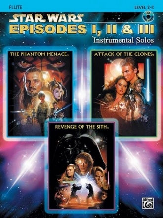 Star Wars Episodes 1-3 (+CD) for flute