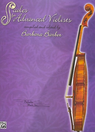 Scales for advanced violists for viola