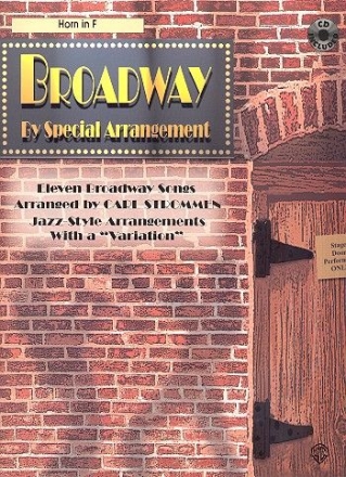 Broadway by special Arrangement (+CD) for horn in F