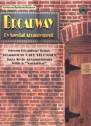 Broadway by special Arrangement (+CD): for trombone/ baritone / bassoon