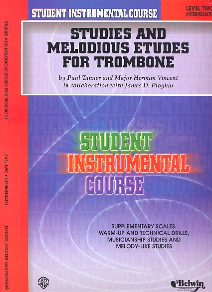 Studies and melodious etudes Level 2 for trombone