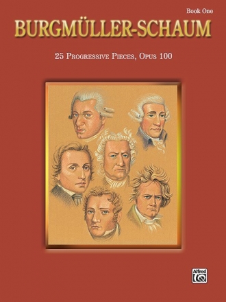 EL00290A  Burgmller-Schaum - 25 progressive pieces op.100 - Book 1 for piano