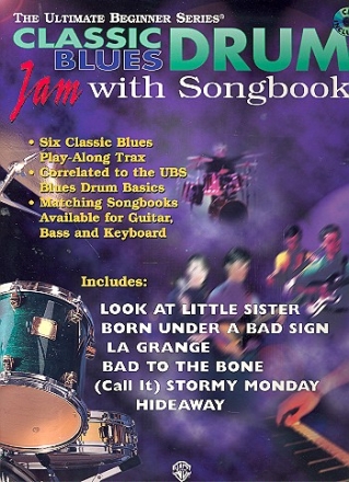 Classic Blues Drum (+CD) Jam with Songbook 