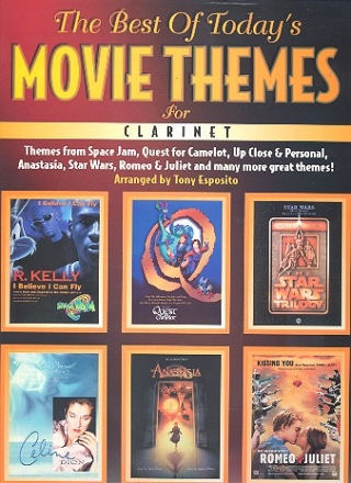 The Best of today's Movie Themes: for clarinet