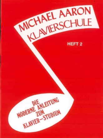 Klavierschule Band 2 (rot)