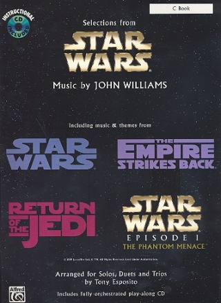 Selections from Star Wars: for c instruments
