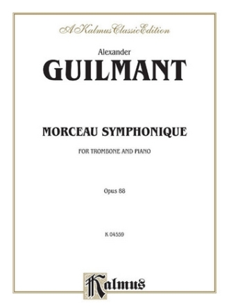 Morceau symphonique op.88 pour trombone et piano