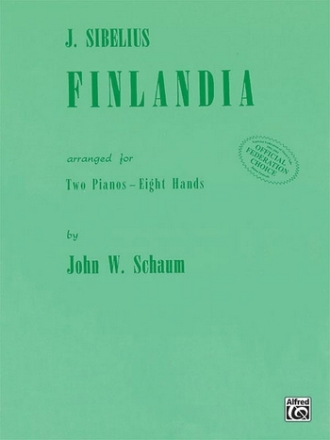 Sibelius arr SchaumFinlandia (2Pf 8Hnds) Two pianos