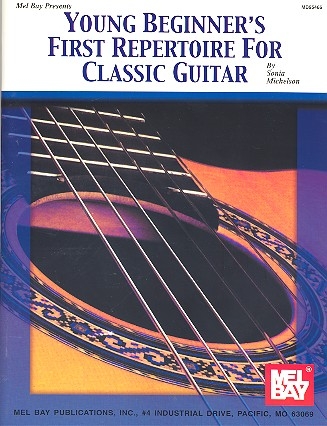 YOUNG BEGINNER'S FIRST REPERTOIRE FOR CLASSICAL GUITAR MICHELSON, SONIA, ED