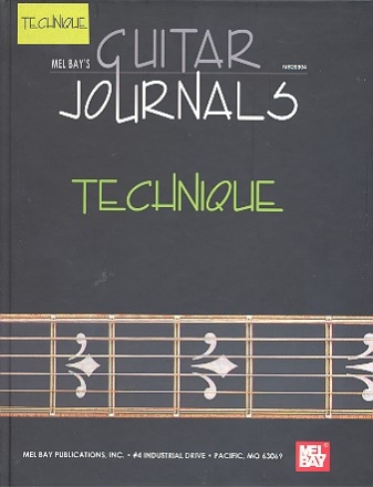 Guitar Journals Technique  