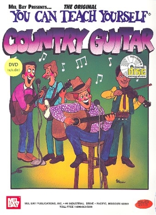 You can teach yourself Country Guitar (+DVD +CD)