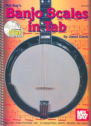 Banjo Scales in Tab (+CD) for 5-string banjo