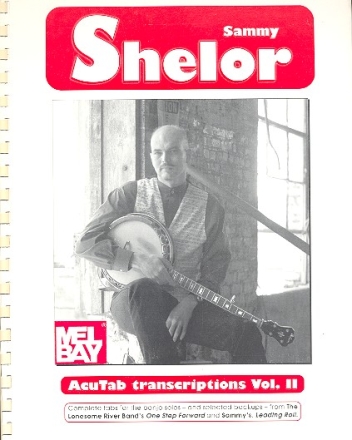 Sammy Shelor - AcuTab Transcriptions vol.2 for 5-string banjo in tab