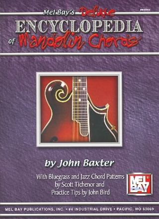 Deluxe Encyclopedia of Mandolin Chords with Bluegrass and Jazz Chord Patterns