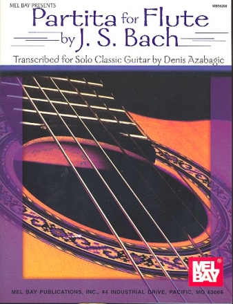Partita BWV1013 for flute for guitar